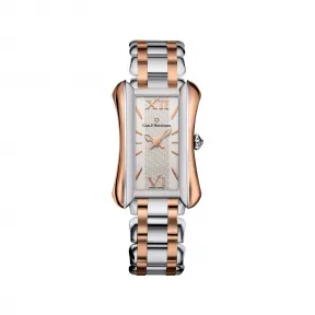 宝齐莱/Carl F. Bucherer 雅丽嘉系列 精钢18k玫瑰金 石英机芯 男表 00.10701.07.15.21