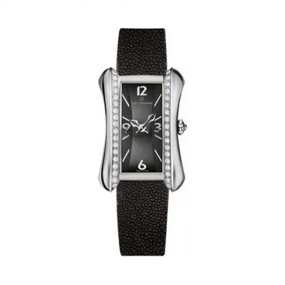 宝齐莱/Carl F. Bucherer 雅丽嘉系列 精钢镶钻 石英机芯 女表 00.10701.08.36.11