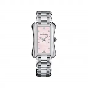 宝齐莱/Carl F. Bucherer 雅丽嘉系列 精钢 石英机芯 女表 00.10701.08.77.21