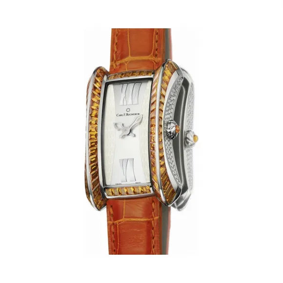 宝齐莱/Carl F. Bucherer 雅丽嘉系列 白金 石英机芯 女表 00.10705.02.11.12