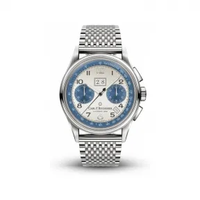 宝齐莱/Carl F. Bucherer 传承系列 年历双盘计时码表琉森特别版 精钢 41MM 自动机械机芯 男表 00.10803.08.12.22
