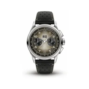 宝齐莱/Carl F. Bucherer 传承系列 年历双盘计时码表城市版 巴黎 精钢 41MM 自动机械机芯 男表 00.10803.08.92.84