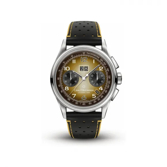 宝齐莱/Carl F. Bucherer 传承系列 年历双盘计时码表城市版 慕尼黑 精钢 41MM 自动机械机芯 男表 00.10803.08.92.96