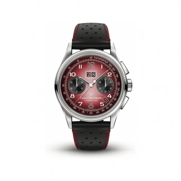 宝齐莱/Carl F. Bucherer 传承系列 年历双盘计时码表城市版 日内瓦 精钢 41MM 自动机械机芯 男表 00.10803.08.92.97