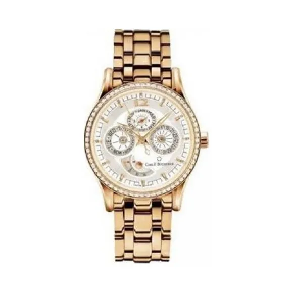 宝齐莱/Carl F. Bucherer 马利龙系列 18k玫瑰金 自动机械机芯 男表 00.10902.03.16.23