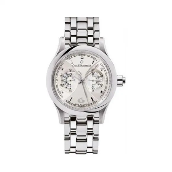 宝齐莱/Carl F. Bucherer 马利龙系列 精钢 手动机械机芯 女表 00.10904.08.16.21