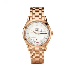 宝齐莱/Carl F. Bucherer 马利龙系列 18k玫瑰金 自动机械机芯 男表 00.10905.03.13.21