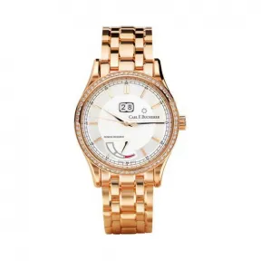 宝齐莱/Carl F. Bucherer 马利龙系列 18k玫瑰金镶钻 自动机械机芯 男表 00.10905.03.13.31