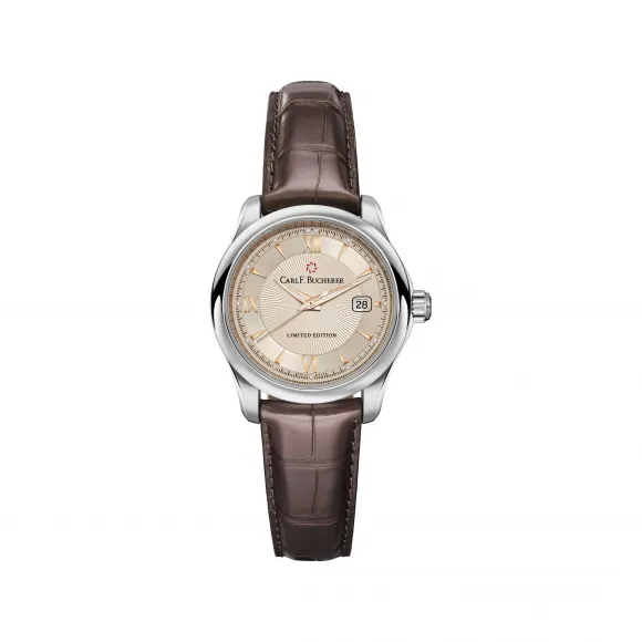 宝齐莱/Carl F. Bucherer 马利龙系列 精钢  自动机械机芯 女表 00.10911.08.95.97