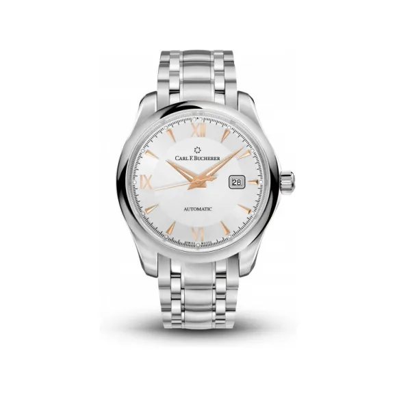 宝齐莱/Carl F. Bucherer 马利龙系列 精钢 自动机械机芯 男表 00.10915.08.15.21