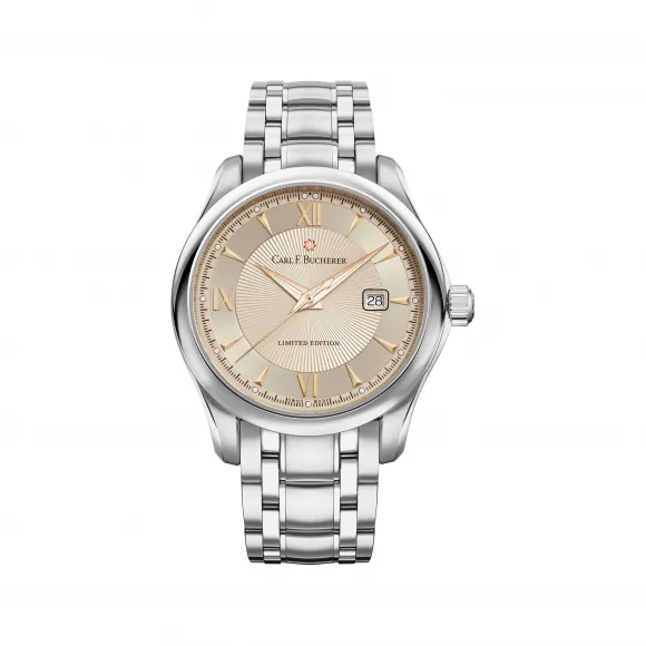 宝齐莱/Carl F. Bucherer 马利龙系列 精钢  自动机械机芯 男表 00.10915.08.95.96