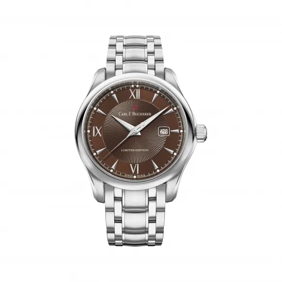 宝齐莱/Carl F. Bucherer 马利龙系列 精钢  自动机械机芯 男表 00.10915.08.95.98