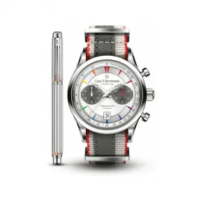 宝齐莱/Carl F. Bucherer 马利龙系列 飞返计时码表凯兰帝联名限量版 精钢 43MM 自动机械机芯 男表 00.10919.08.13.98