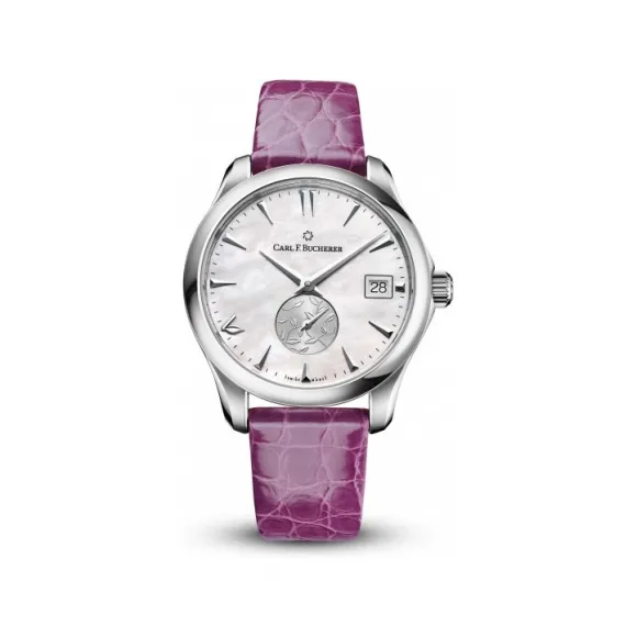 宝齐莱/Carl F. Bucherer 马利龙系列 精钢表壳 自动机械机芯 女表 00.10922.08.73.01