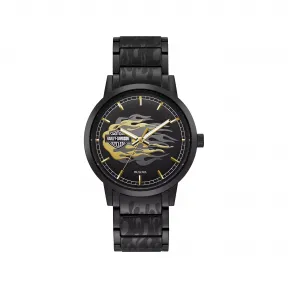 宝路华/Bulova Harley-Davidson®系列 40 MM 不锈钢 石英机芯 手表 78A121