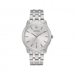 宝路华/Bulova Sutton系列 40.00 MM 不锈钢 石英机芯 男表 96B342