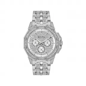 宝路华/Bulova  41.5 MM 不锈钢 石英机芯 手表 96C134