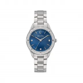宝路华/Bulova Sutton系列 32.00 MM 不锈钢 石英机芯 女表 96R243