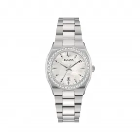 宝路华/Bulova Surveyor系列 31.00 MM 不锈钢 石英机芯 女表 96R245