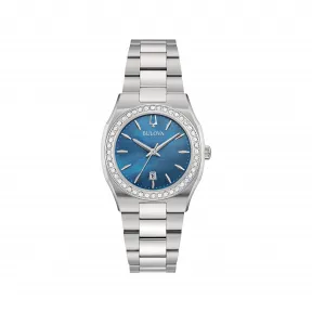 宝路华/Bulova Surveyor系列 31.00 MM 不锈钢 石英机芯 女表 96R246