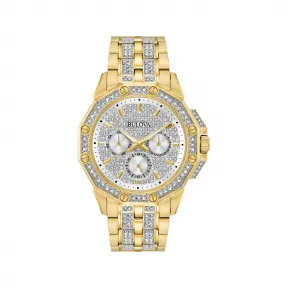 宝路华/Bulova  41.7 MM 不锈钢 石英机芯 手表 98C126