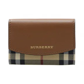 博百利/Burberry 零钱包 3996725 牛皮/帆布 啡色 39967251
