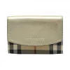 博百利/Burberry 零钱包 4004489 牛皮/帆布 金色 40044891