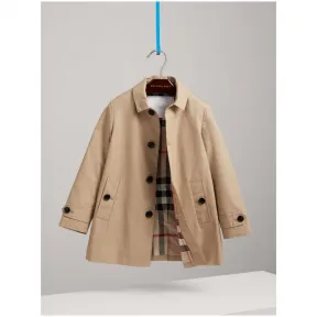 博百利/Burberry  丝光棉轻便大衣 (蜂蜜色)  40636271