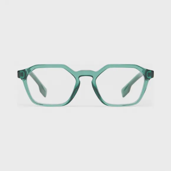 博百利/Burberry 女士 几何形光学镜框 (绿色) 40804881