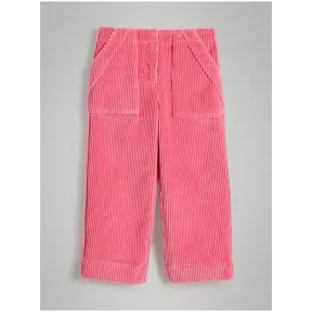 博百利/Burberry  灯芯绒阔腿裤 (亮玫瑰色)  80017501