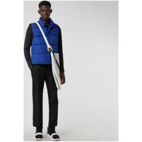 博百利/Burberry 男士 典藏绣标羽绒背心 (亮蓝色) - 男士  80038241