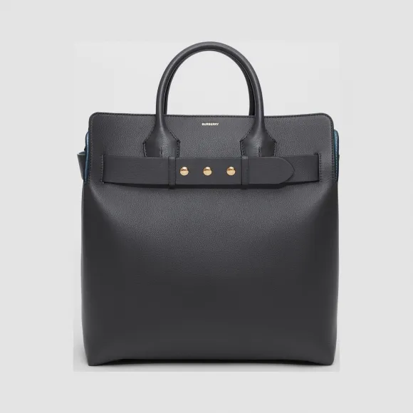 博百利/Burberry The Belt - 大号皮革铆钉装饰贝尔特包  P80094881