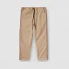 博百利/Burberry 童装 标志性条纹装饰棉质卡其裤 (蜜色)  80115591