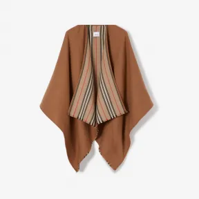 博百利/Burberry 女士 HERITAGE STRIPE雨披棕色 80156541