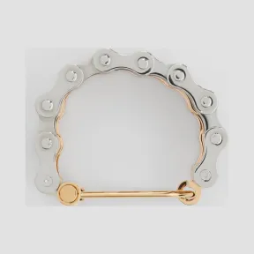 博百利/Burberry 自行车链灵感镀金镀玫瑰金手链  P80179071