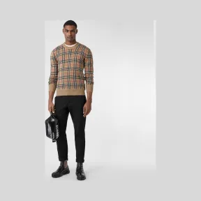 博百利/Burberry 修身棉质卡其裤  P80180981