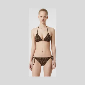 博百利/Burberry 专属标识印花三角比基尼  P80185451