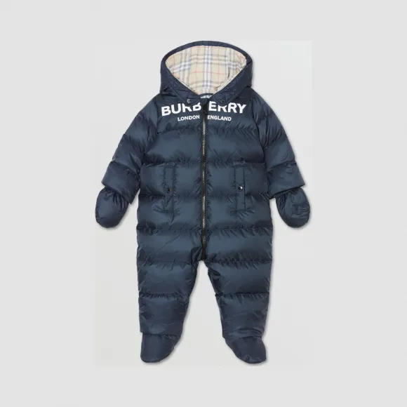 博百利/Burberry 徽标印花羽绒连身衣  P80210871