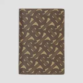 博百利/Burberry 专属标识印花环保帆布护照夹  P80229641