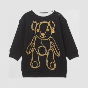 博百利/Burberry 链饰印花棉质针织裙  P80252911