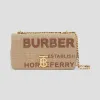 博百利/Burberry 女士 Lola - 小号绗缝 Horseferry 印花羔羊皮萝纳包  80280291