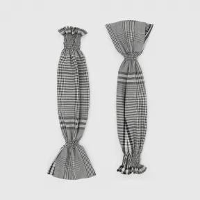 博百利/Burberry 格纹功能性羊毛灯笼袖  P80294611