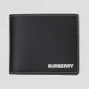 博百利/Burberry 男士 缉明线粒纹皮革双折钱夹 80304231