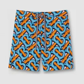 博百利/Burberry 男士 专属标识印花游泳裤  80332521