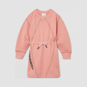 博百利/Burberry 儿童 徽标印花棉质针织裙  80348371