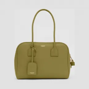 博百利/Burberry 女士 Cube – 中号皮革半立方包  80355691