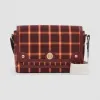 博百利/Burberry 女士 苏格兰格纹功能性棉质 Note 斜背包  80358321