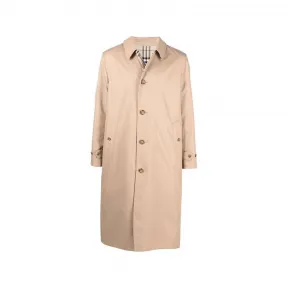 博百利/Burberry 浅褐色 驼色双面棉质大衣 80413861