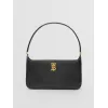 博百利/Burberry 皮革 TB 肩背包 (黑色) - 女士 80462461