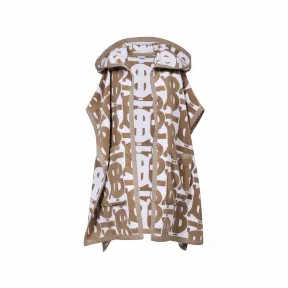 博百利/Burberry 8056550 MONOGRAM 连帽大衣米色